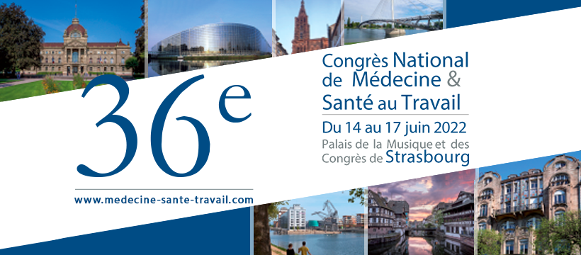visuel congrès national de médecine et santé au travail