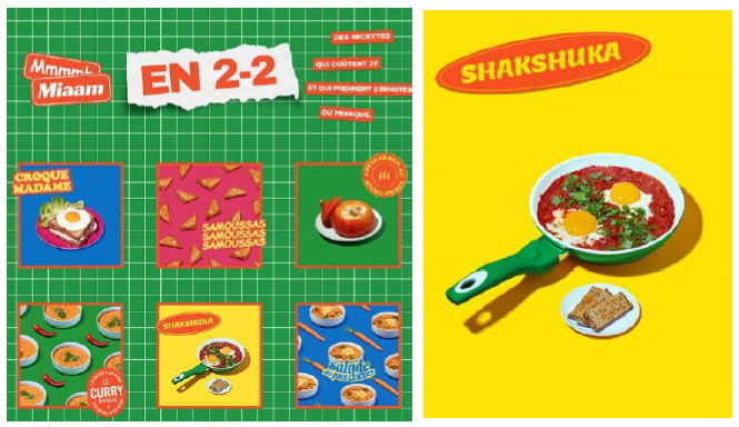 Visuel de la campagne recettes en 2-2 sur mangerbouger.fr