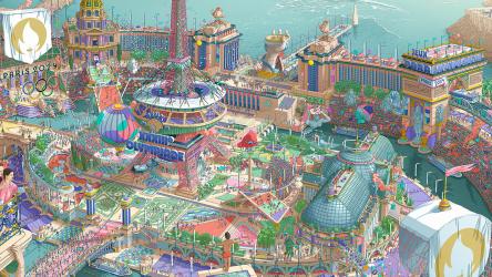Visuel illustratif des JOP2024