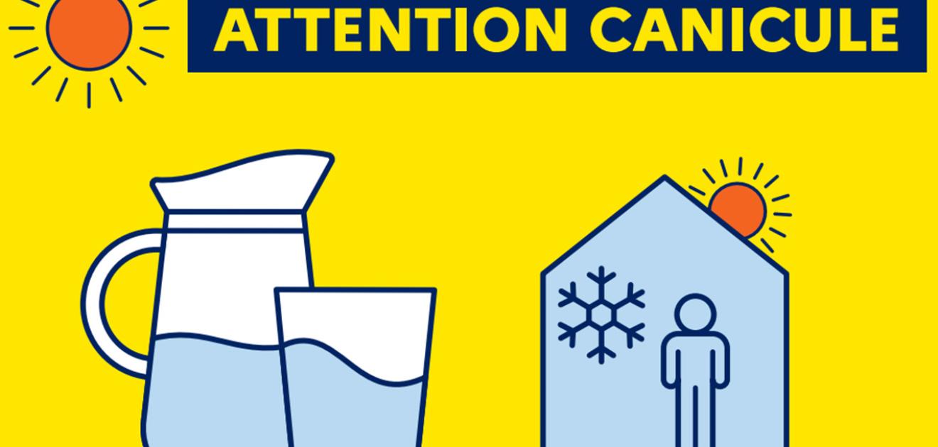 visuel des affiches canicule 2020