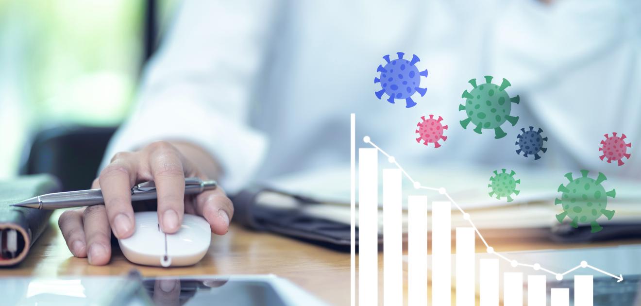 Illustration représentant de la data