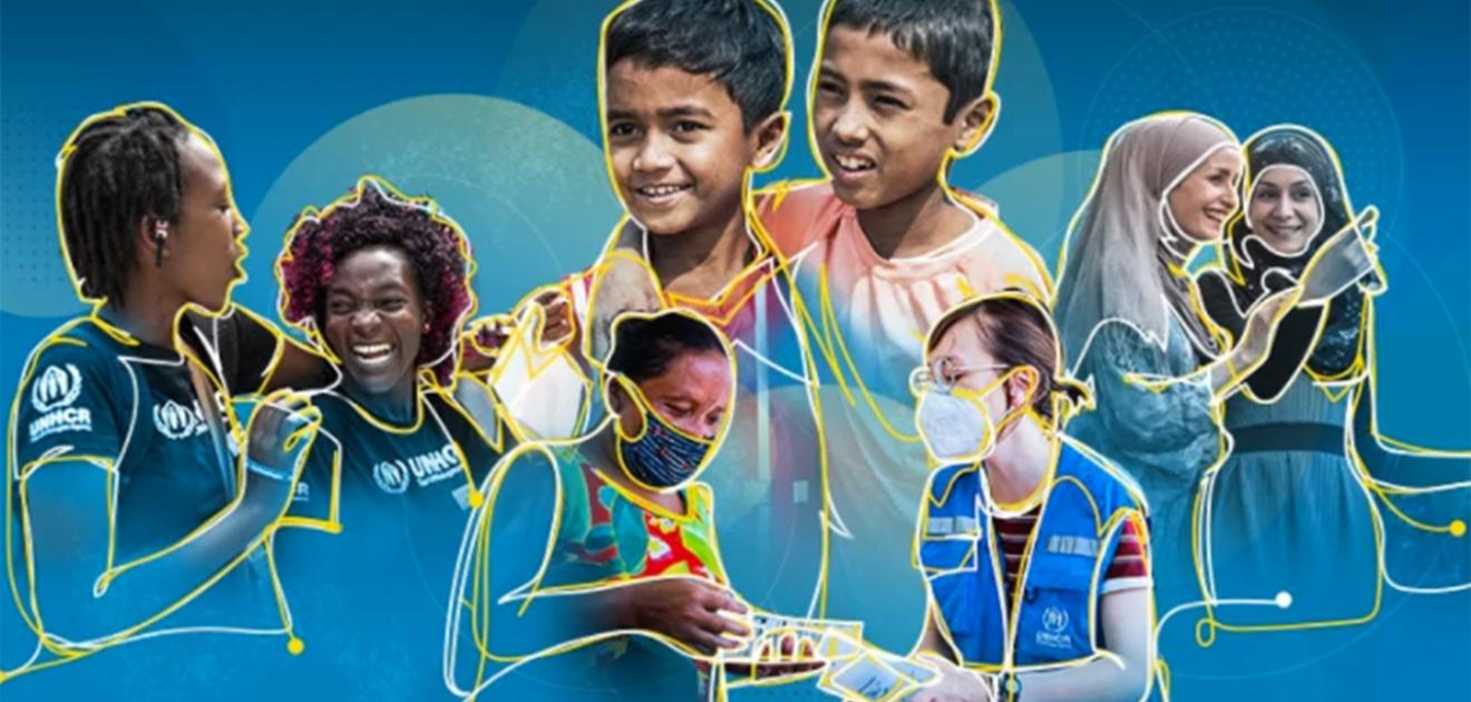 Visuel de la journée des réfugiés 2021