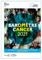 vignette de la couverture du baromètre cancer 2021
