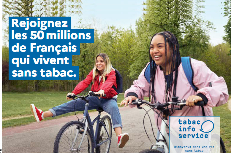 #viesanstabac : Santé publique France rediffuse et renforce sa campagne « Bienvenue dans une vie sans tabac »