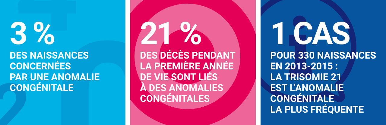 anomalies et malformations congénitales - Infographie chiffres clés