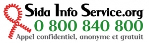 Visuel Sida Info Service - téléphone 0 800 840 800 - appel confidentiel anonyme et gratuit