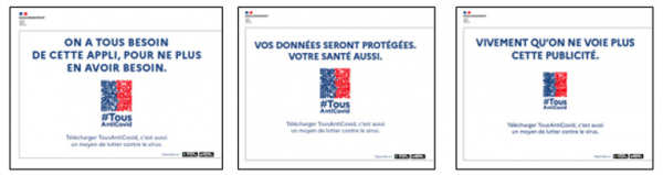 visuel campagne d'information TousAntiCovid